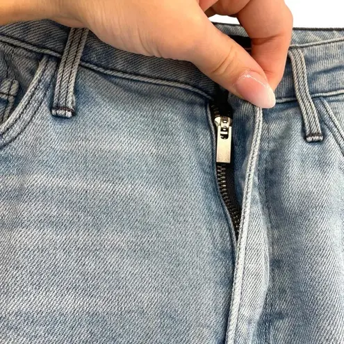 3x1 W3 Higher Ground Jeans Slim Crop Medium Denim Holden Wash Blue Size 27 - Image 6