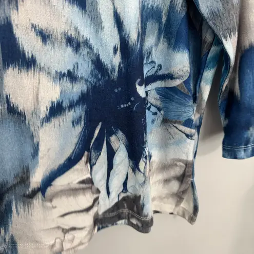 Alfred Dunner Petite Alfred Dunner 3 Piece SET Size 10 Petite Faux Blue Suede Jacket Top Pull On Pants