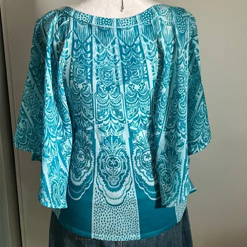 FANG Women’s Bohemian Burnout Print Fitted V