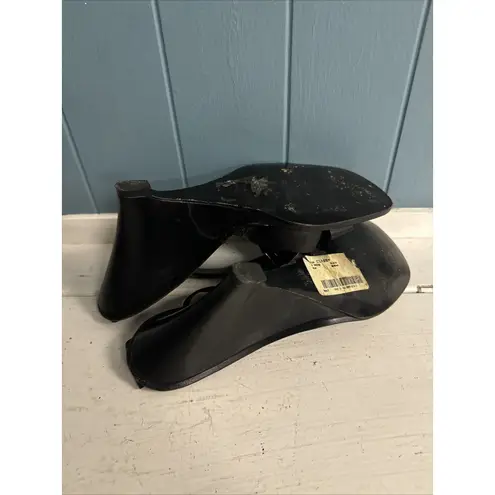 BCBG Maxazria wedge heel open toe ankle strap strappy Sz 8 Narrow BCBGMaxAzaria