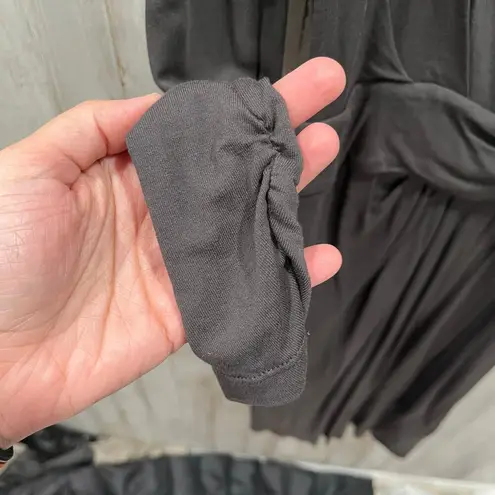 All Saints Nova Gray True Wrap Dress Knee Length Womens Size 0 *FLAW