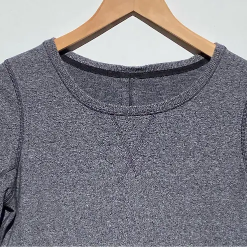 Lululemon  Women’s Exhalation Pullover Heathered Gray size 6