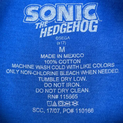 Sonic The Hedgehog Blue Graphic T