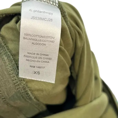 n:philanthropy Britton Jumpsuit Off the Shoulder Camo Print Green Size XS