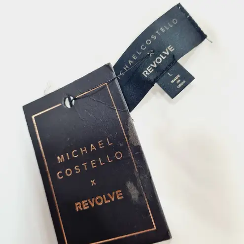 Michael Costello x REVOLVE India Midi Dress in White Large