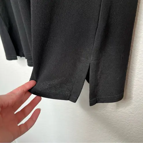 Masai Copenhagen black sleeveless viscose lagenlook tunic top size small