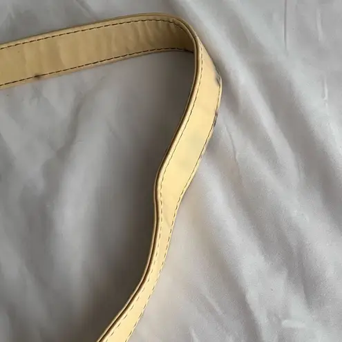 Bratz Y2K Monogram Jelly Beige Shoulder Bag Yellow