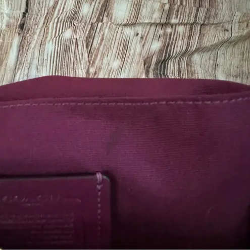 Coach Outlet Mia Wine Shoulder Bag