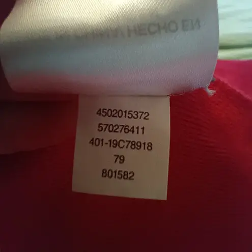 Chicos Reversible Travel Wrap-One Size-4 Way Wear-Lightweight-Red-Burgundy-NEW