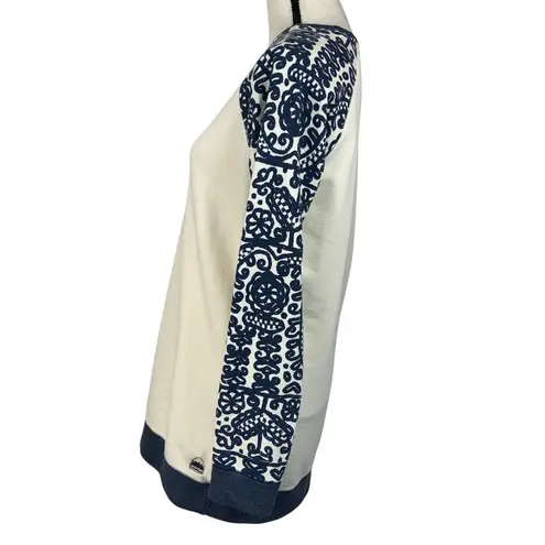 Burton Medium Lima Crew Pullover Top / Sweatshirt Long Raglan Sleeve Stretch