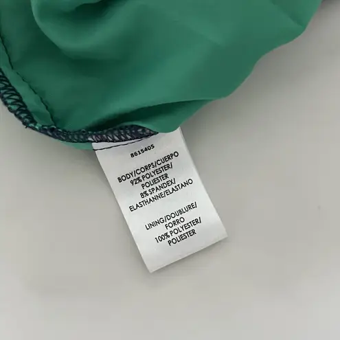 JS Collections JS Collection Celeste Knee length Navy kelly green lace dress Sz 4 Cocktail Lady