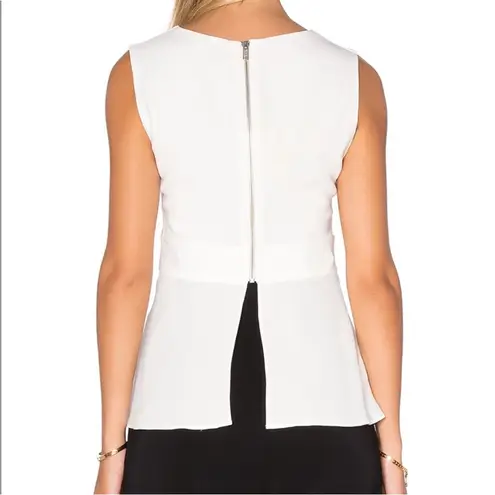 A.L.C. Leigh Pintucked Peplum Top