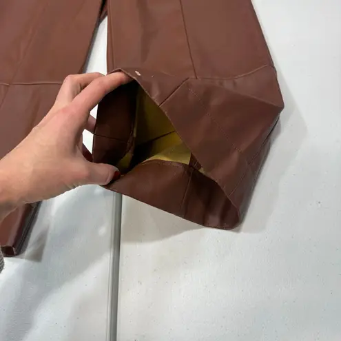 Jason Wu  Wide Leg Vegan Leather Pants Size 4 - Image 7