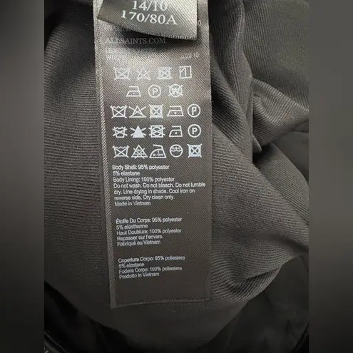 ALLSAINTS NWOT ALL SAINTS Leanna Sequined Trousers Petrol, Size 10