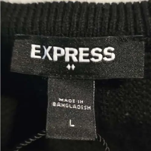 EXPRESS  Black Knit Sweater