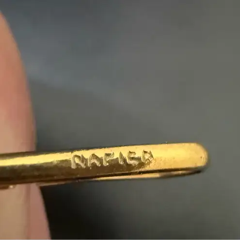 Vintage NAPIER Signed Gold