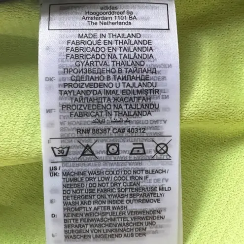 Adidas  Short Sleeve Colorblock Athletic Polo Short Size Small NWT