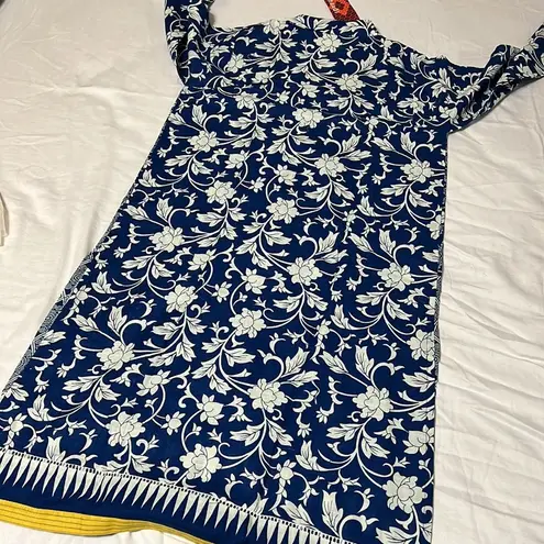 NWT Pakistani Indian designer kurta kameez shirt Blue