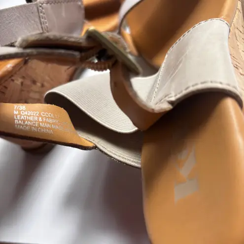 Kork-Ease Korks by Kasdan Gray Wedge Sandals Chunky Sandals Y2K Size 7