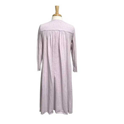 Eileen West Cottagecore Feminine Romantic Nightgown Purple size Medium