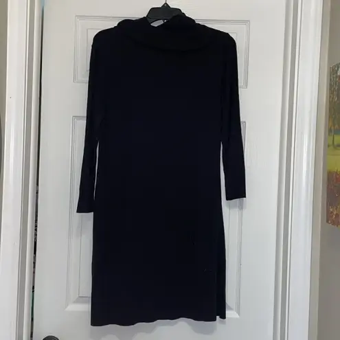 ✨Ruby Ribbon Black Long Sleeved Cowl Neck Sweater Dress Black Size XS