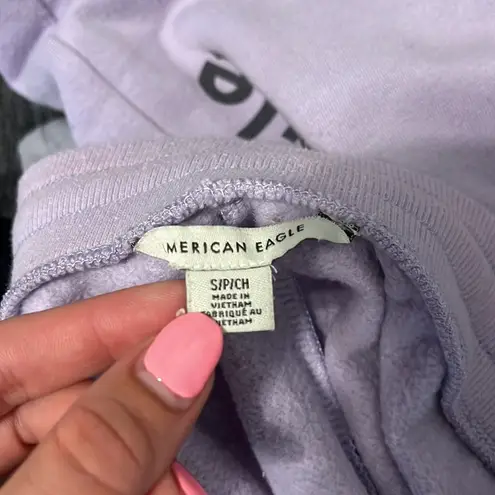 American Eagle  Purple Sweatpants