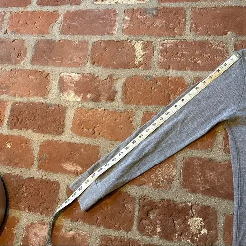 Monrow XS gray hooded dress