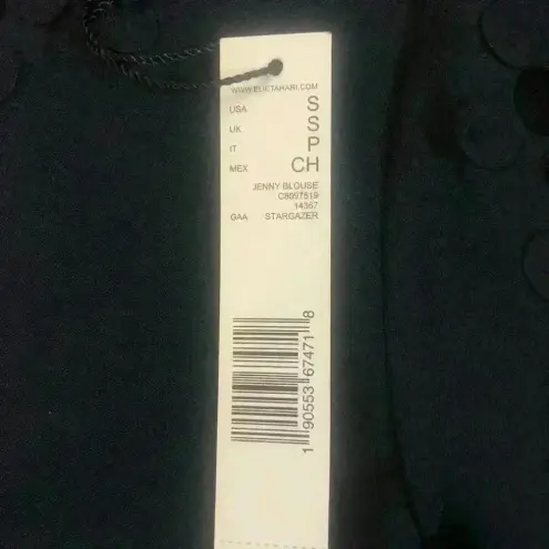 Elie Tahari Elie Tahara Jenny top in stargazer sz S NWT