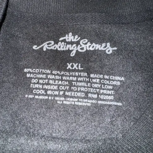 The Rolling Stones Holiday Santa Hat Sweatshirt, Size XXL, EUC