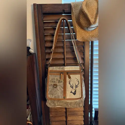 Myra Bags Myra Bag- Deer Print Messenger Bag 🦌