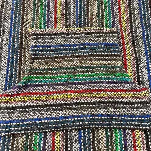 Artesanias F.R. Inc Hoodie Women's XL Multicolor Tweed Baja Parka Native Tribal