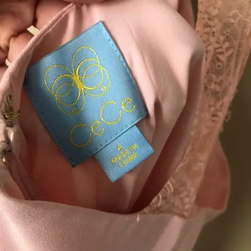 CeCe NWOT Gigi Twist Neck Fit & Flare Dress