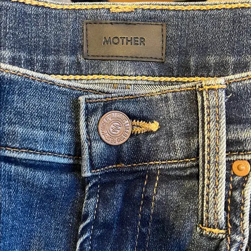 MOTHER The Mid Rise Rider Ankle Jeans in Right On!