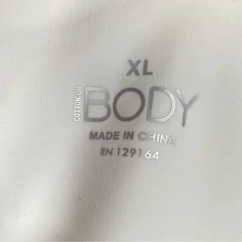 Cotton On  Body Multi Color Logo Sports Bra Size XLarge