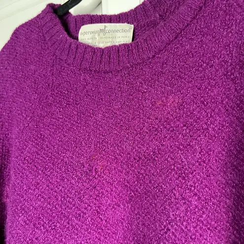 Peruvian Connection 100% Alpaca Handmade Sweater