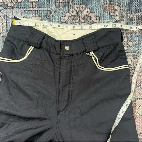 Betty Rides Women’s Ski Pants Snowboard Gear Black Off White Size Medium