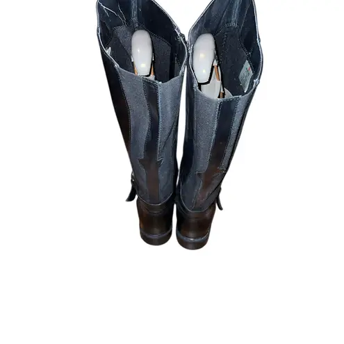 Blondo  Black Leather Knee-High Boots Size 7 M