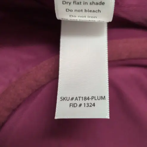 ANDIE Canary Tank Top Tankini Plum Purple Swimwear Bathing Suit Underwire S New