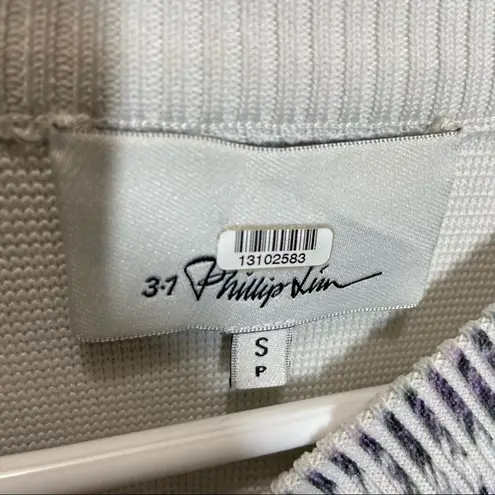 3.1 Phillip Lim Abstract Daisy Pullover floral Small