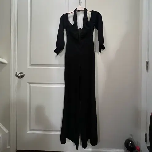 Jill Stuart Jill Black Cold Shoulder Jumpsuit Size 4 US $338