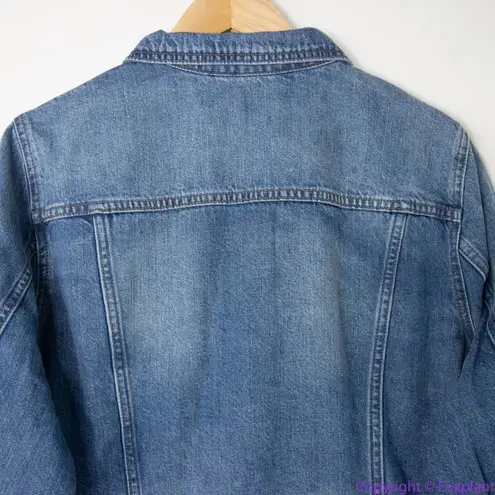 Madewell NEW  The Jean Jacket in Pinter Wash, 3X