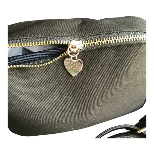 626 x Marissa Leigh Signed Camo Denim Crossbody Bag Detachable Adjustable Strap Green