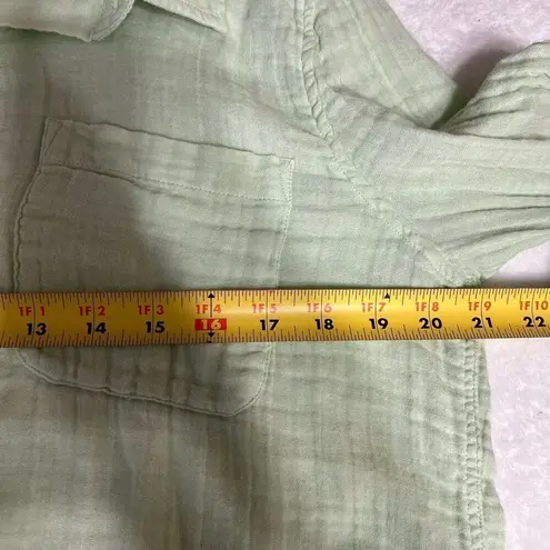 Rails x Revolve Ellis Gauze Mint Green Button Down Small Women