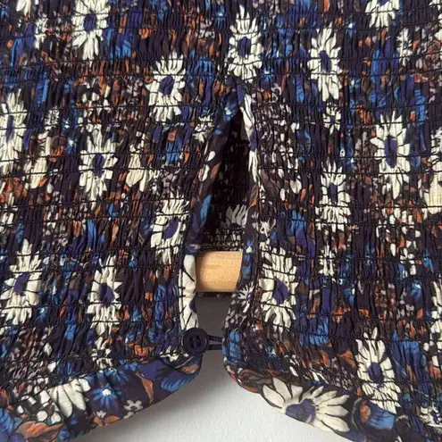 Moon River Floral smocked Dress Small