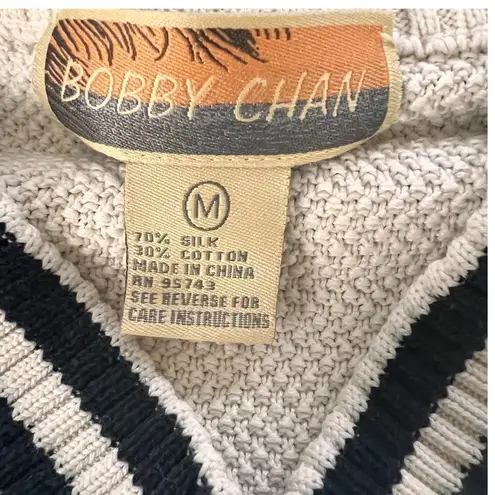 Bobby Chan Women's Sweater Size M Beige Tan Size M