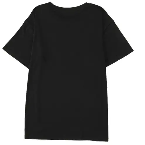 WAKE UP DRINK COFFEE KICK ASS BLACK MULTI T