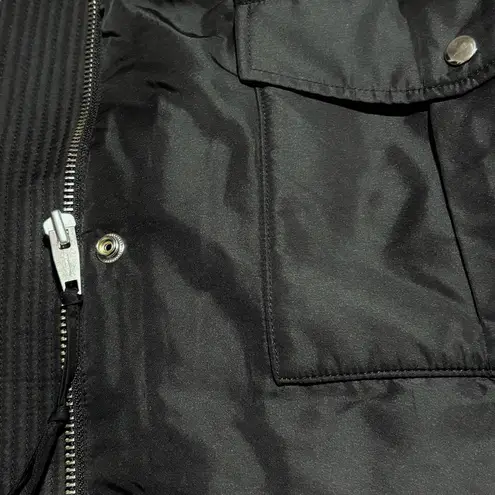 The Kooples NWT Memory Sweet Black Hooded Faux Fur Parka Women’s Size Small