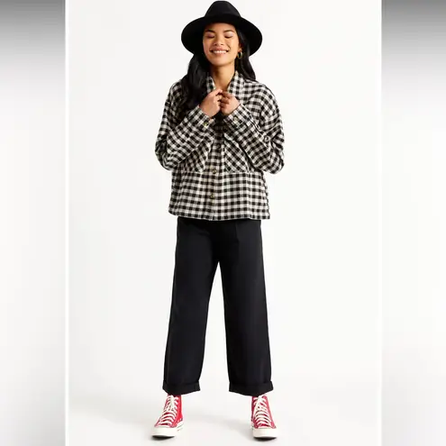 Brixton BOWERY WOMEN L/S FLANNEL. Size L Black Size L