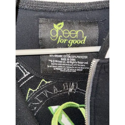 Wicked Broadway Musical Jacket Green For Good Varsity Style M Size M