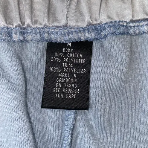 Sarah spencer intimates women M velour luxury pajama set blue M